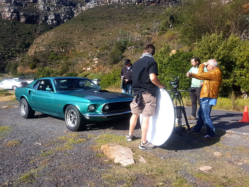 Mustang German film shoot